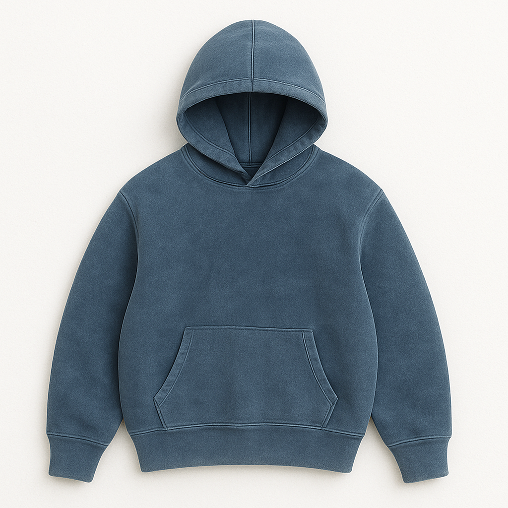 Kairo Heavyweight Hoodie – Washed Blue
