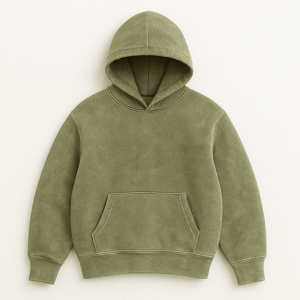 Kairo Heavyweight Hoodie – Washed Olive